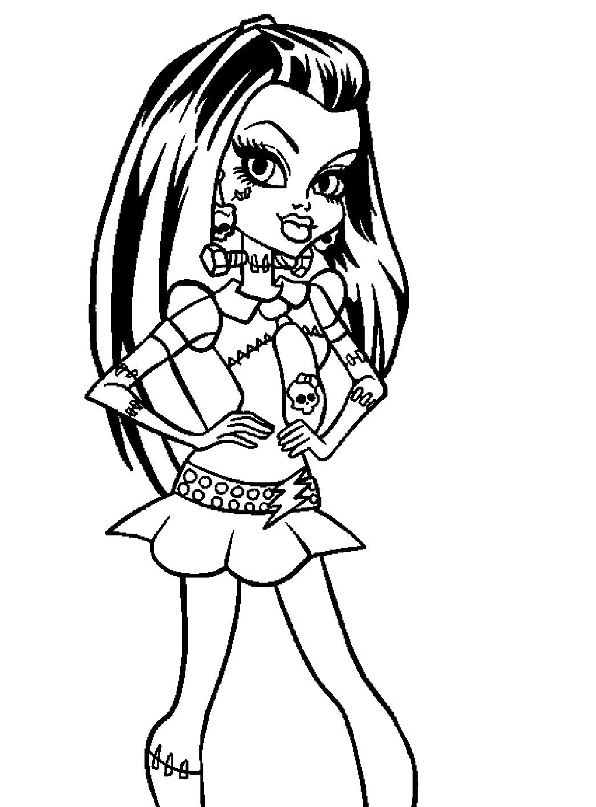 Kids-n-fun.com | 32 coloring pages of Monster High